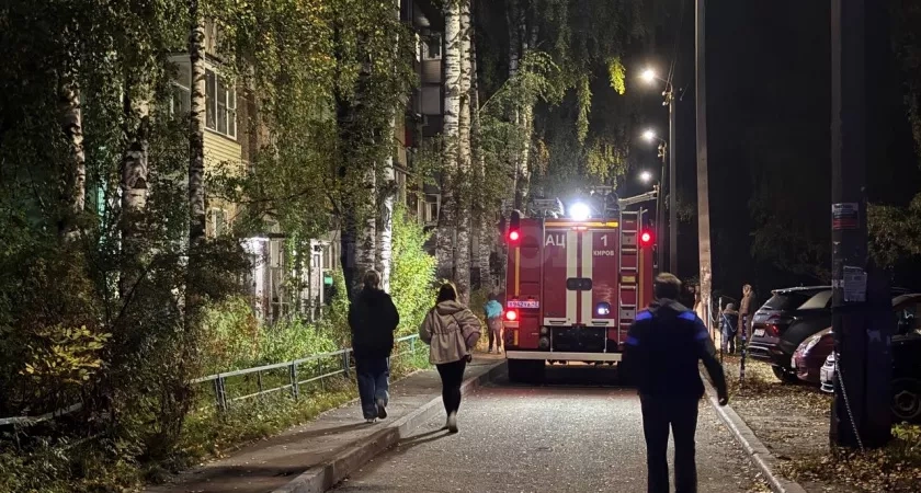 За сутки в Кирове ликвидировали два пожара