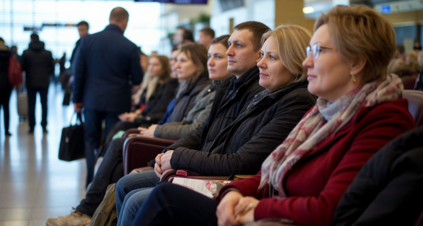 Наглость - второе счастье: как россиянки устроили релакс в аэропорту