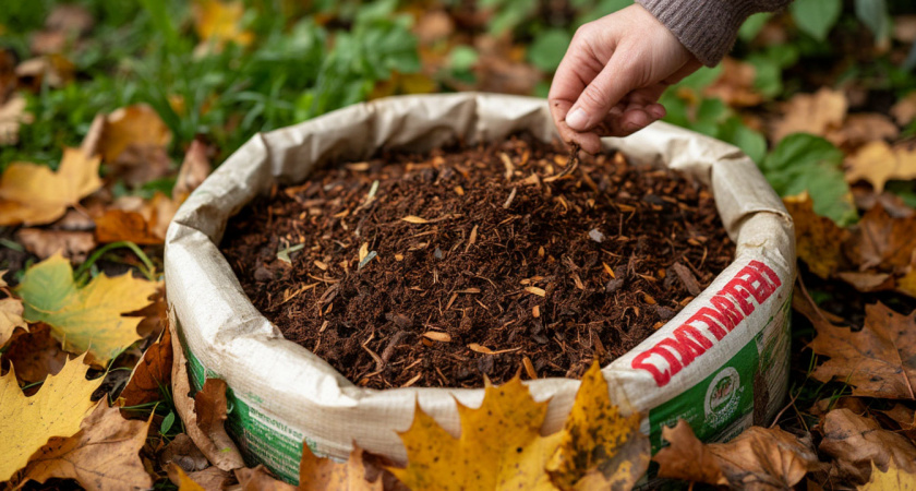 За полгода компост готов, а потратила всего 31 рубль: ушлый огородник рассказал хитрость с листьями и пакетом: гениальный лайфхак