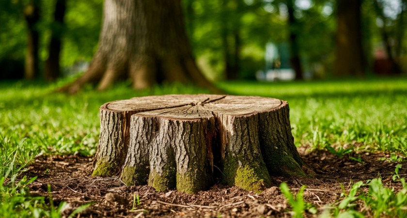 Дачники в восторге: простой способ убрать пень без корчевания - он сам превратится в труху