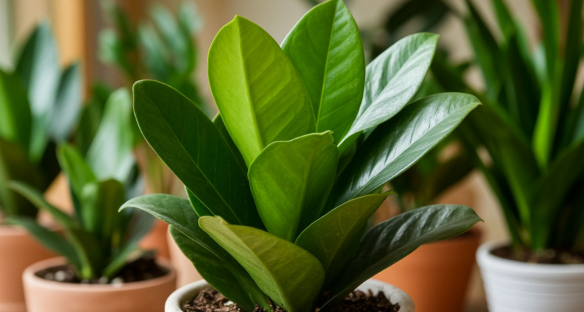 Замиокулькас "улетит" в рост после чудо-подкормки. Она оживит даже погибающий цветок за 2 недели