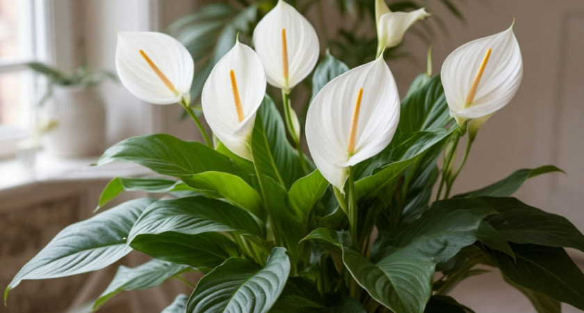 Спатифиллум начнет пулять цветами без остановки: жесткий, но рабочий уход за «женским счастьем»