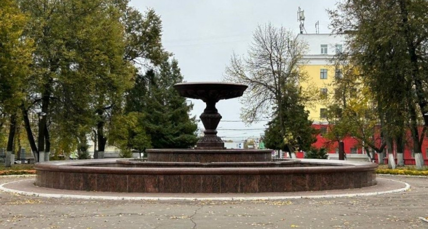 В Кирове отключают городские фонтаны