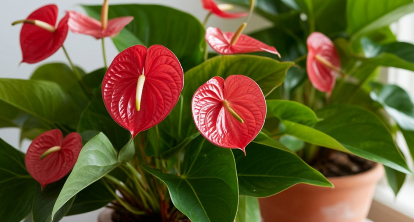 5 фатальных ошибок в уходе за антуриумом: "мужское счастье" восхитит цветением, если все сделать правильно 