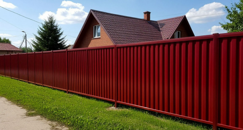 Никогда не ставьте забор "красивой" стороной к своему участку - 3 причины: пусть любуется сосед 
