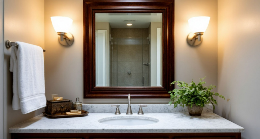 Влаги на зеркале в ванной больше нет - нашла суперское решение: экономично, безопасно и доступно