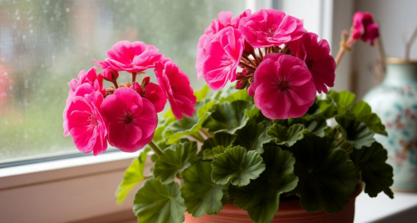Герань будет пулять цветами зимой без остановки - вот что ей нужно: всего 5 условий
