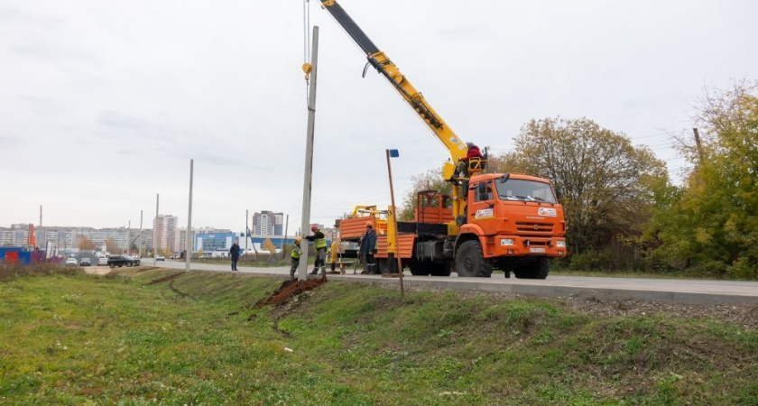 В Кирове на улице Московской не останется участков без освещения