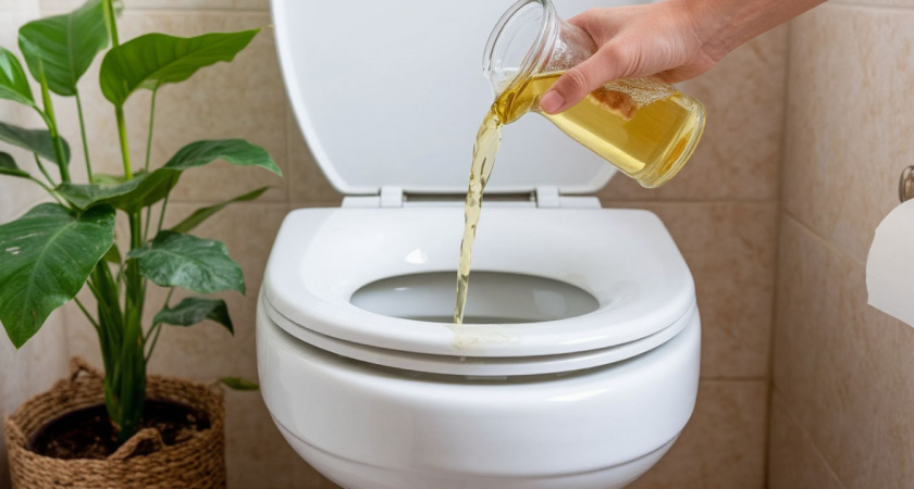 Как легко убрать желтые подтеки и очистить унитаз до блеска - старинный метод, который работает всегда