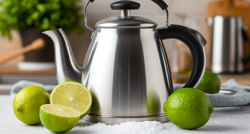 Не лимонка и не сода: от накипи в чайнике нашла средство в 10 раз лучше – от известкового налета ни следа