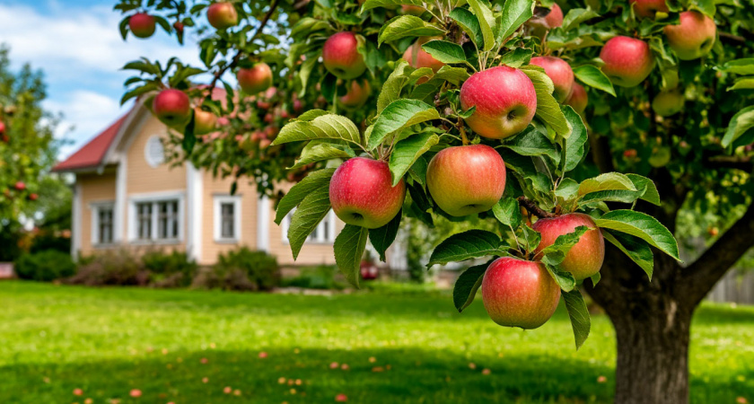 Мичурин запрещал, а мы сажаем и радуемся: 7 причин, почему яблони возле доме не место
