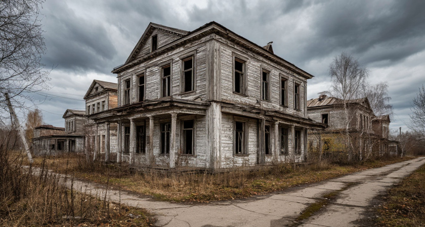8 российских городов-призраков, в которых жутко находиться - а ведь раньше там жили люди