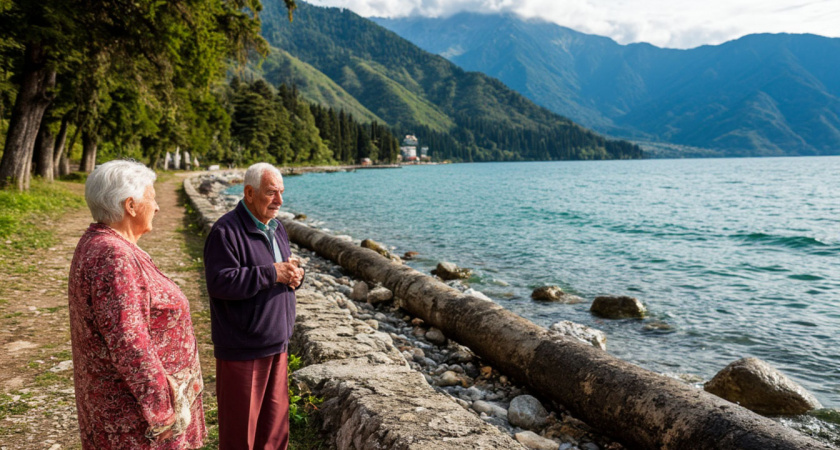 Как на самом деле живут пенсионеры в Абхазии - хватает ли на еду