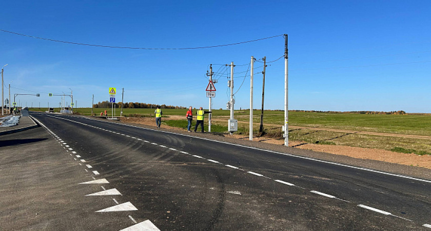 В Кировской области подходит к концу капремонт трассы Кырчаны – Нема – Кильмезь