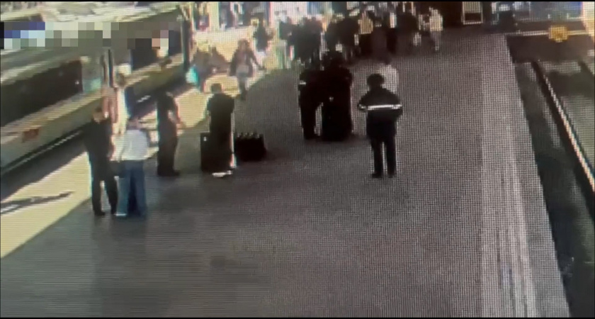 Кировчанин залез на крышу "Сапсана", чтобы прокатиться из Петербурга в Москву