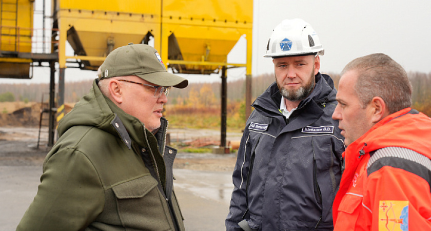 Асфальтобетонный завод в Опаринском районе выпускает смесь для ремонта дорог