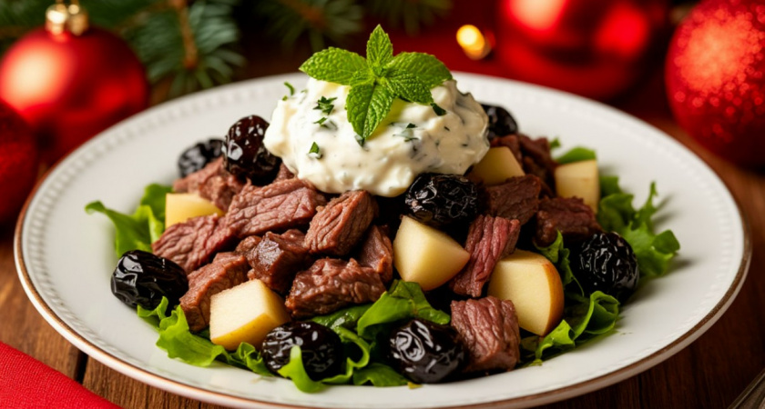 Забудьте про "Оливье" и "Цезарь": этот салат покорит с первой ложки - нежный, гармоничный и безумно вкусный. Самое то на Новый год