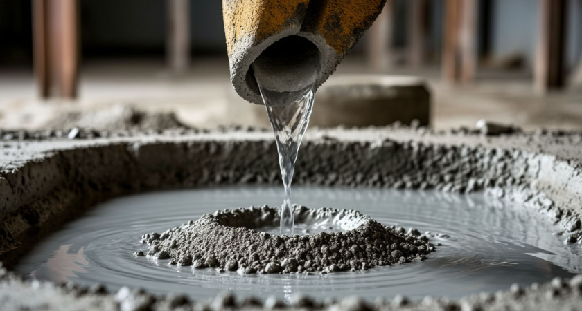 Цемент в воду или вода в цемент? Новички постоянно путают - а ведь бетон из-за этого трескается