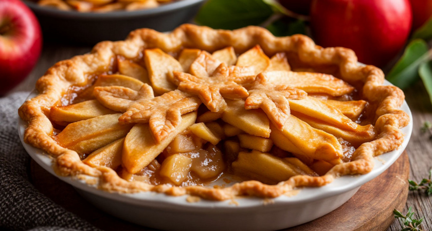 Замешиваем за 5 минут и подаем ароматный яблочный пирог: съедается до того, как остынет - намного вкуснее шарлотки