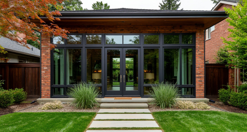 Вот почему в США у многих нет заборов и в домах стоят стеклянные двери - а у нас даже дачу строят как крепость