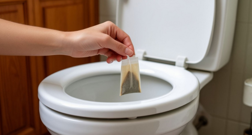 Уходя из дома, кидаю чайный пакетик в унитаз - волшебный совет ушлой горничной