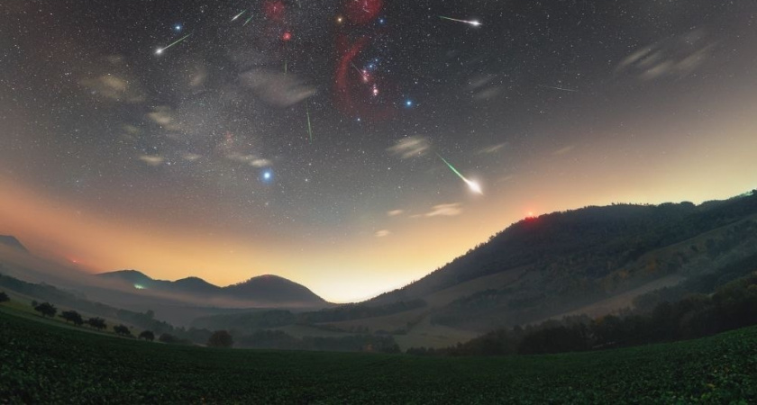 21 октября в Кировской области ожидается пик метеорного потока Ориониды