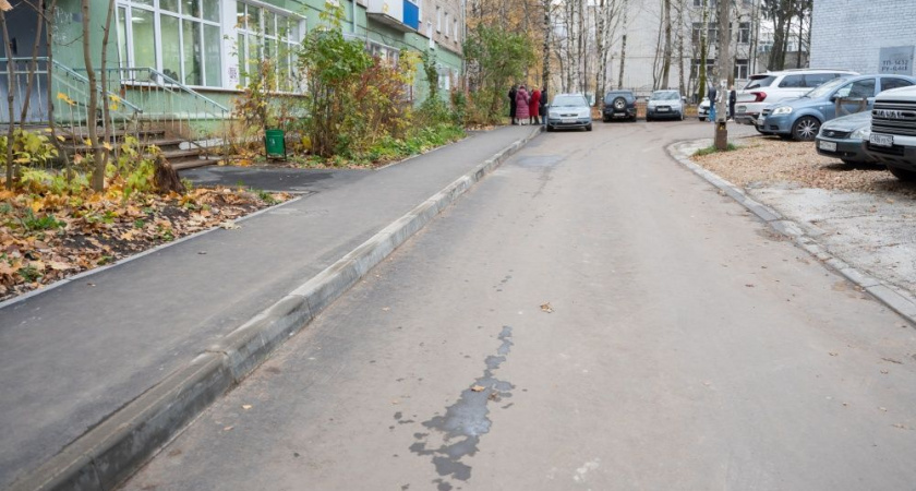 В Кирове завершилось благоустройство еще пяти дворов