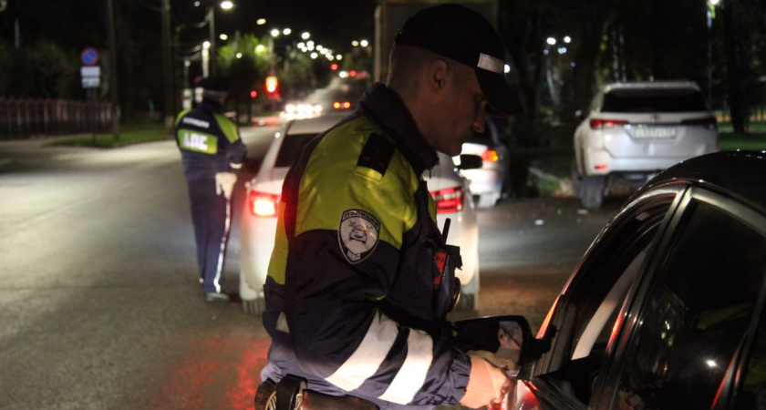 Сплошные проверки водителей стартовали на дорогах Кировской области с 24 октября