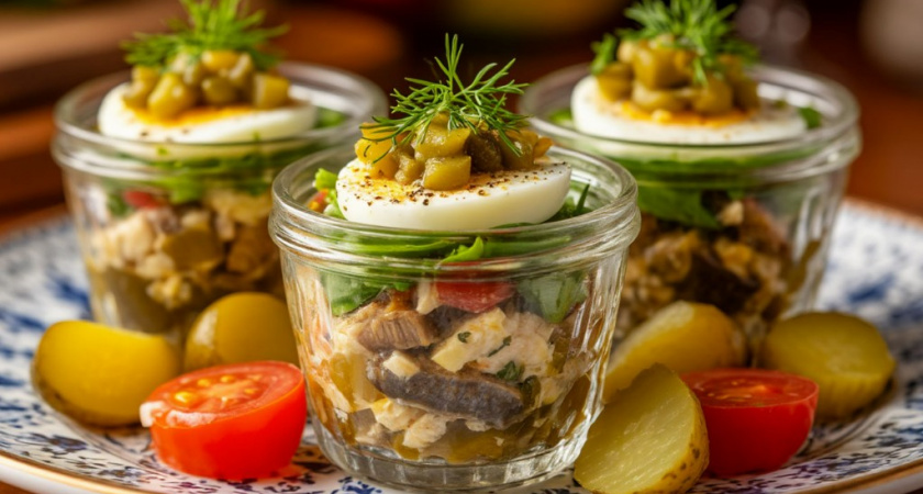 Нашла новую классную закуску на Новый год: делов на 10 минут, но вкус - выше всяких похвал