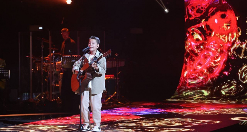 Кировчанин выступил сцене телепроекта "Голос.Дети"(0+)