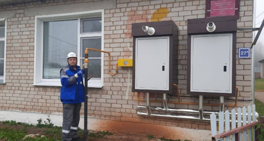 В селе Волково Кировской области газифицировано здание школы и детского сада