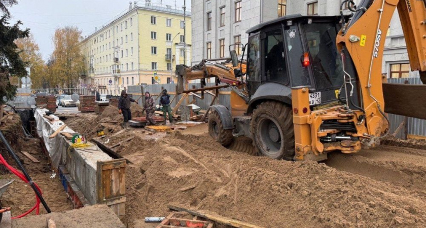 В Кирове благоустраивают Театральную площадь, парк у цирка и сквер на Юровской