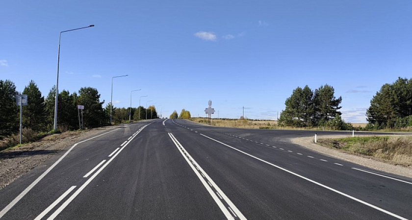 В Кировской области отремонтировали еще 40 километров дорог