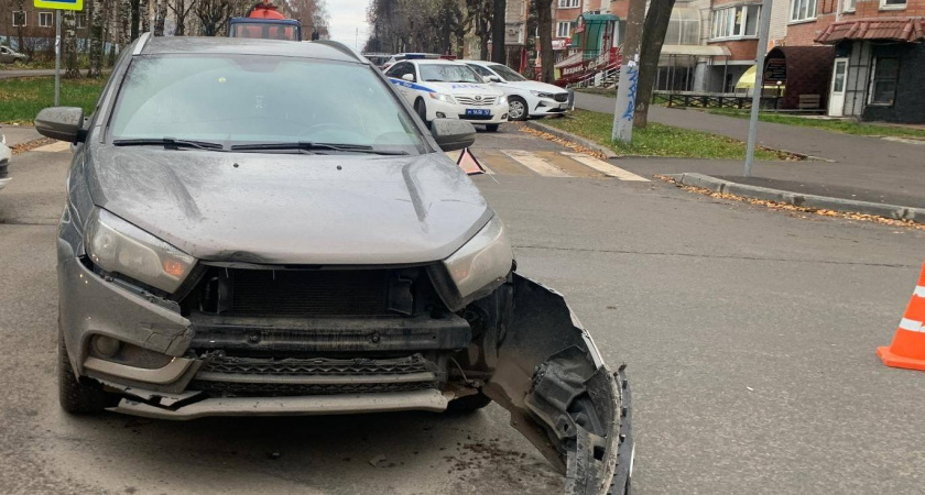 Восьмилетний мальчик получил травмы в ДТП на улице Морозовской в Кирове