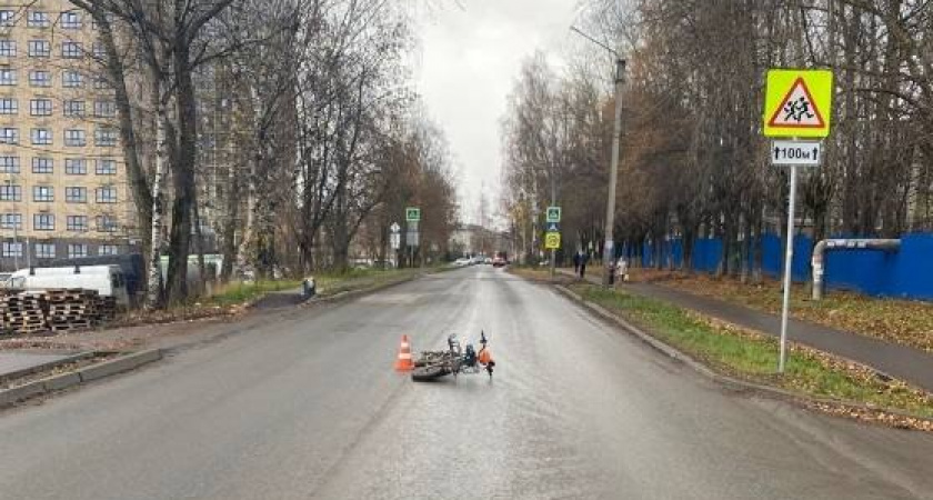 В Кирове разыскивают водителя, сбившего электровелосипедиста на улице Тимирязева