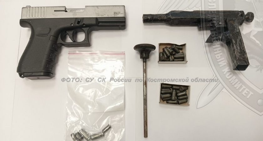 Двух кировчан поймали в Костромской области на торговле оружием и боеприпасами