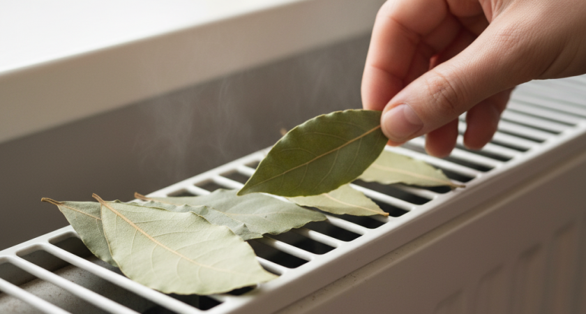 С первыми заморозками кладу лавровый лист на батарею - и никаких проблем: все домашние отмечают разницу