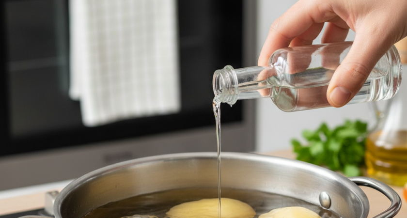 Зачем добавлять уксус при варке картошки? Вот о чем молчат повара элитных ресторанов