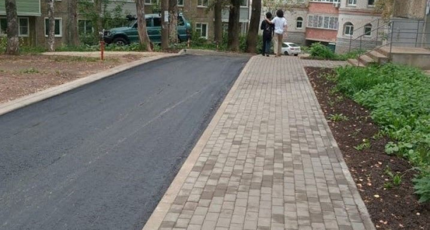 В Кирове благоустроены 55 дворовых территорий и 3 общественных пространства