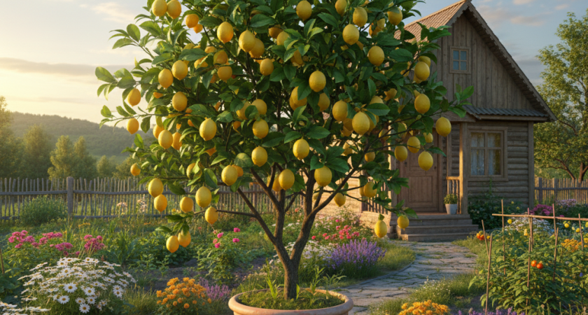 Сажаю на Новый год витамины из 3 косточек - первые всходы уже через 2 недели: а дальше - целый сад