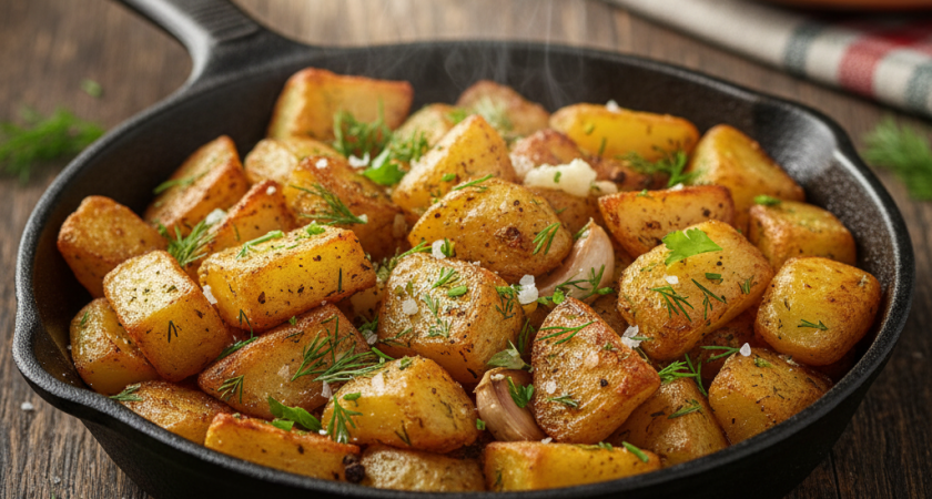 Три ложки муки - и картошка хрустит, как в ресторане: без масла, без жира