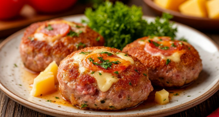 Нужна лишь колбаса и картошка - от такого завтрака домашних за уши не оттащишь: все съедают до последней крошки 