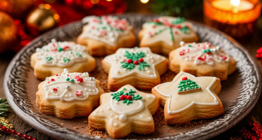 На Новый год готовлю печенье с предсказаниями - идеальная сладость на праздник: и украшения для стола, и десерт 