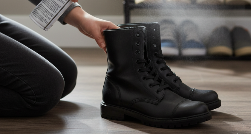 2 раза брызгаю на стельку - и мощный блок на вонь в ботинках всю зиму: делюсь лайфхаком