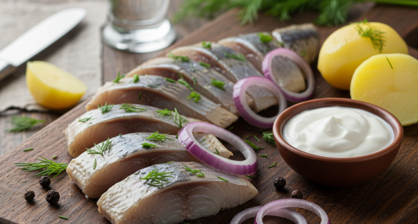 Мариную малосольную селедку в пакете - в магазин больше не хожу: и на закуску, и в салат к Новому году