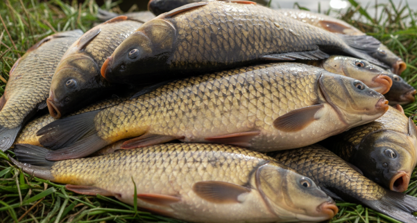 Целое ведро ловлю за 30 минут - нужно лишь кинуть таблетку в прикормку: даже крупный карась клюет