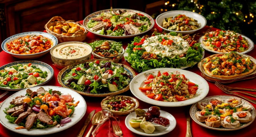 "Оливье" больше не в почете - нашла 5 необычных салатиков к новогоднему столу: оценят даже самые вредные гурманы