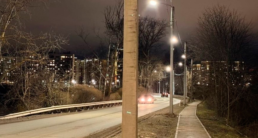 В Кирове на улице Советской сделали освещение