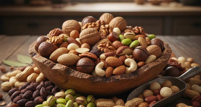 Ученые определили самый полезный орех - не миндаль, не арахис и в два раза полезнее грецкого