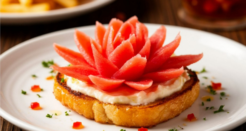 Изысканная закуска для новогоднего стола - гости глазам своим не поверят. Такой красоты они точно нигде не видели